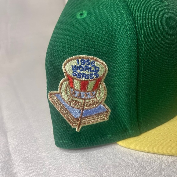 MyFitteds NY YANKEES 1956 WORLD SERIES "BILLY & THE MINPINS INSPIRED" HAT 7 3/4 - Picture 2 of 4